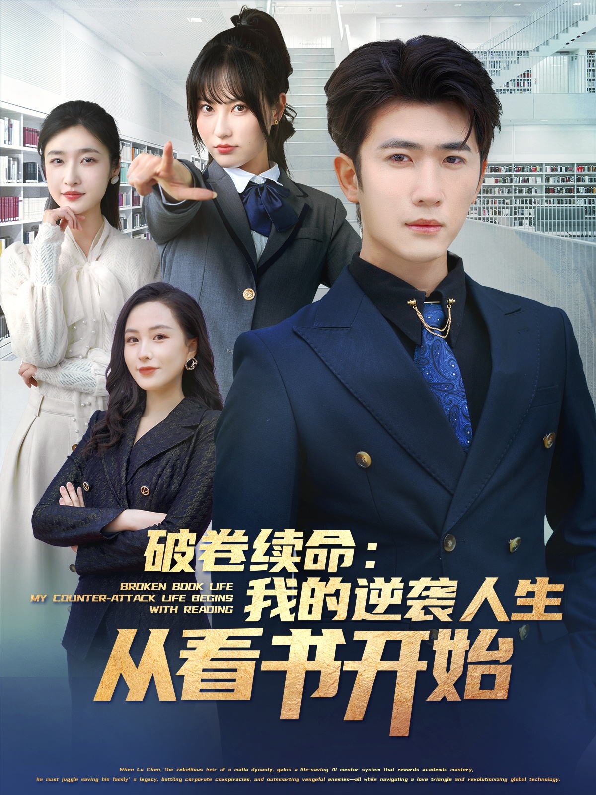 短剧《破卷续命我的逆袭人生从看书开始》 高清无码！短剧全集免费在线观看，大结局已完结  第1张